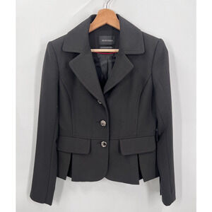 Nicole Benisti Signature Collection Blazer Jacket Black Women's Size 4 NWT